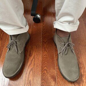 J. Crew Men’s 1990 Macalister Boot Gray Italy Suede Leather Chukka 10.5